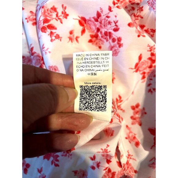 Floral Romantic Feminine Prairie Cottage Maxi Dress XL By Loness Festival Fairy - Picture 10 of 13